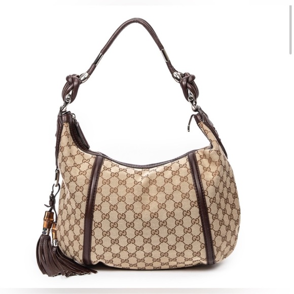 Gucci Medium Techno Horsebit Hobo - Picture 3 of 6